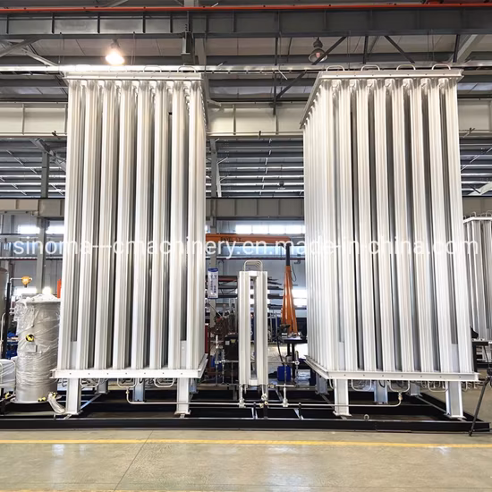 LNG/Lox/Lin/Lar 공기 주변 기화기 산업용 공기 기화기